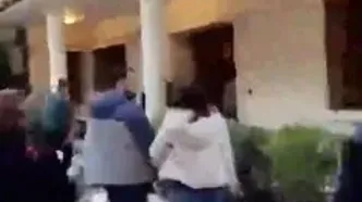 غارت کاخ بشار اسد توسط مردم