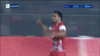 گل اول پرسپولیس به خیبر خرم‌آباد