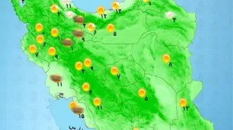 بارش و رعدبرق در شمال و شمال غرب کشور / هشدار افزایش آلودگی هوا در ۱۰ شهر