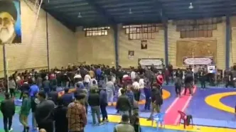 چاقوکشی در مسابقات کشتی استان فارس