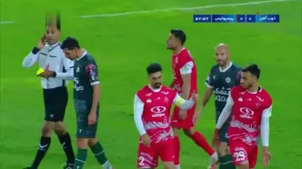 خلاصه بازی ذوب آهن 0 - پرسپولیس 0 + ویدئو