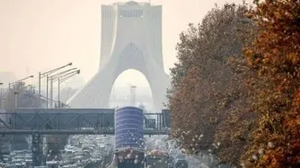 مقایسه آلودگی هوا در لس‌آنجلس سوخته و تهران!