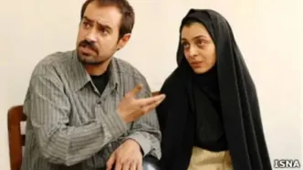 پشت صحنه بازی شهاب حسینی در سکانس «جدایی»