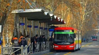 تغییر مسیر خطوط تندرو شبانه همزمان با حضور مردم در میادین تهران