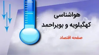 پیش بینی وضعیت آب و هوا کهگیلویه و بویراحمد فردا چهارشنبه ۳ بهمن ماه ۱۴۰۳ + هواشناسی کهگیلویه و بویراحمد طی ۲۴ آینده