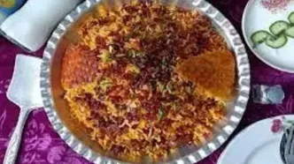 طرز تهیه قیمه لاپلو خوشمزه