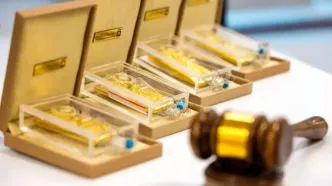 حراج شماره ۹۹ شمش طلا ۲۴ فروردین ماه برگزار می‌شود