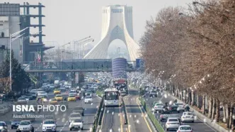 وضعیت هوای تهران نارنجی شد؛ افزایش ذرات معلق در هوای پایتخت