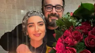 سبزی پاک کردن جالب سپند امیرسلیمانی + عکس