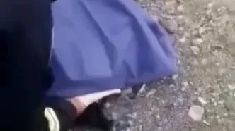 ببینید|  فیلم نجات نوزاد پسر از داخل یک گونی در کنار خیابان