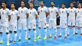 فوتسال ایران ؛ همچنان رتبه هفتم