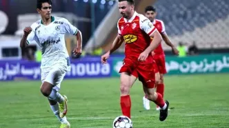 تساوی در نیمه نخست بازی پرسپولیس و ذوب آهن