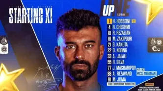مسعود جمعه در میان 11 مرد اصلی؛  اعلام ترکیب استقلال و سپاهان