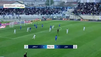 ببینید| خلاصه بازی ملوان مقابل استقلال