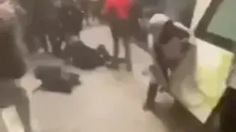 فیلمی از حادثه مرگبار برخورد دو قطار استراسبورگ فرانسه