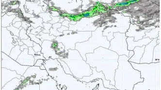 هواشناسی ایران ۲۱ دی | آغاز و تشدید بارش‌ها در غرب کشور