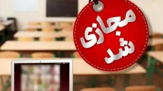 مدارس کدام استان‌ها مجازی شد؟