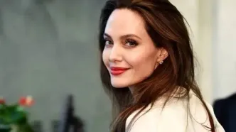 لحظه فرار آنجلینا جولی از آتش‌سوزی لس‌آنجلس