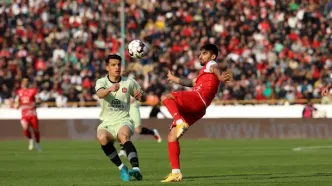 دیدار تیمهای پرسپولیس تهران و تراکتور تبریز