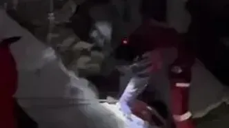 فیلم عملیات فوق خطرناک آتش نشانان تهران در دره عمیق قله توچال/ آنها فرشته نجات 2 تهرانی شدند