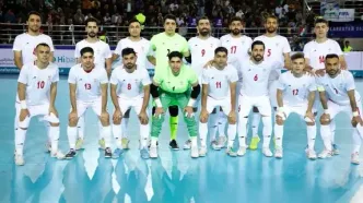 بالاتر از فرانسه و ایتالیا
فوتسال ایران در رده هفتم رنکینگ جهانی
