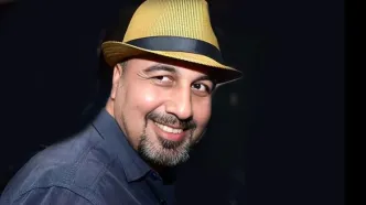گریم رضا عطاران در نقش صدام