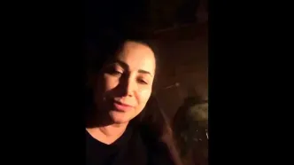 ویدئو مژگان شجریان از آتش سوزی لس آنجلس/ ۳۶ ساعت است که برق نداریم