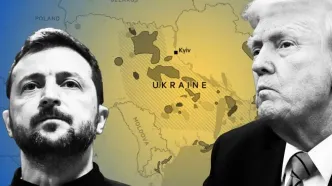 گفت‌وگوی ترامپ و زلنسکی در بحبوحه بزرگ‌ترین حمله پهپادی روسیه به کی‌یف