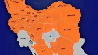 نقشه تعطیلی مدارس و ادارات کشور در ۶ اسفندماه ۱۴۰۳