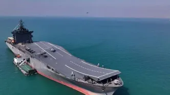 اولین ناو پهپادبر سپاه پاسداران + عکس