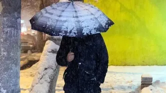 ساکنین این استان‌ها منتظر بارش شدید برف و باران باشند/ دمای منفی چهار برای تهران