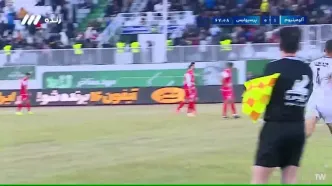 گل اول آلومینیوم به پرسپولیس