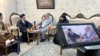 تصاویری از حضور نمایندگان رهبر انقلاب در منازل جانبازان