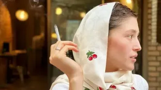 تصاویر تازه‌منتشرشده از حضور فرشته حسینی در جشنواره بین‌المللی فیلم