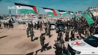 مقاومت فلسطین ۳ اسیر صهیونیست را در خان یونس تحویل داد/ اسرای فلسطینی آزاد شده وارد رام‌الله شدند