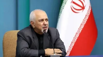 محمد جواد ظریف عزادار شد