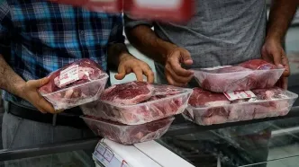 عرضه گوشت تنظیم بازار ۸۰۰ هزارتومانی آغاز شد