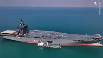 تصاویر از ناو پهپادبر شهید بهمن باقری