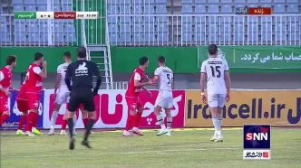 ببینید| گل اول آلومینیوم به پرسپولیس توسط حاجی عیدی