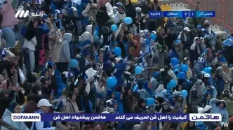 ویدیو: گل دوم استقلال به شمس آذر توسط رامین رضاییان