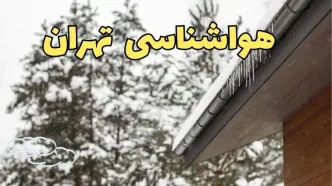 اخبار پیش بینی وضعیت آب و هوا تهران فردا ۲۸ بهمن ماه ۱۴۰۳ | پیش بینی هواشناسی تهران فردا یکشنبه ۲۸ بهمن