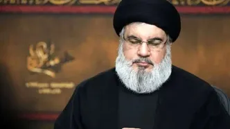 حال و هوای محل برگزاری مراسم تشییع سید حسن نصرالله+ ویدئو