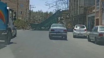 پیش بینی وزش باد شدیدو سقوط سازه‌ها / احتیاط کنید