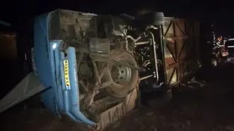 اطلاعات جدید از واژگونی اتوبوس دانش‌آموزان دختر در کرمان
