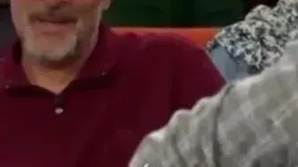 ( ویدئو) شباهت عجیب یک تماشاگر به امیر مهدی ژوله در برنامه محسن کیایی