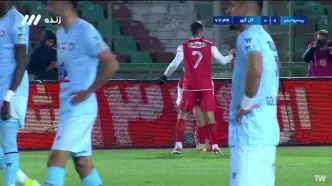 گل اول پرسپولیس به گل‌گهر