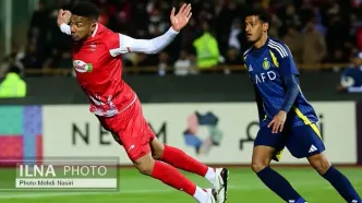 دیدار تیم‌های فوتبال پرسپولیس ایران و النصر عربستان