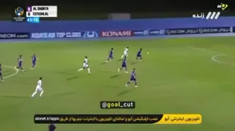 گل کمتر دیده شده استقلال به الشرطه!
