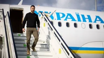 ورود «زلنسکی» به عربستان سعودی برای دیدار با «بن سملان»