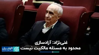 موسی غنی‌نژاد: آزادسازی محدود به مسئله مالکیت نیست